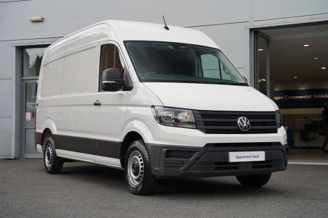 Volkswagen Crafter 2.0 CR35 TDI 140PS High Roof Van Commerce Plus MWB Panel Van Diesel Candy white