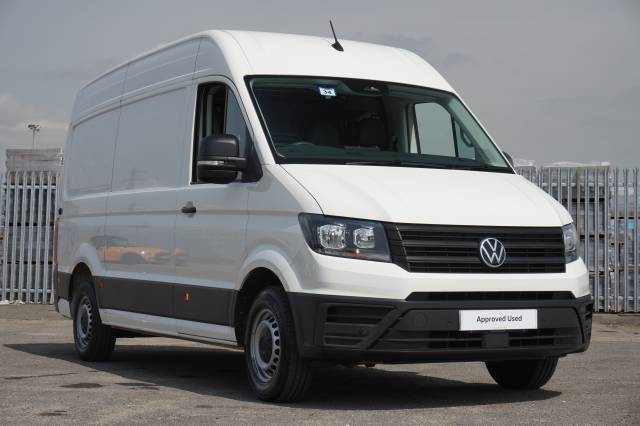 Volkswagen Crafter 2.0 CR35 TDI 140PS High Roof Van Commerce Plus MWB Panel Van Diesel Candy white