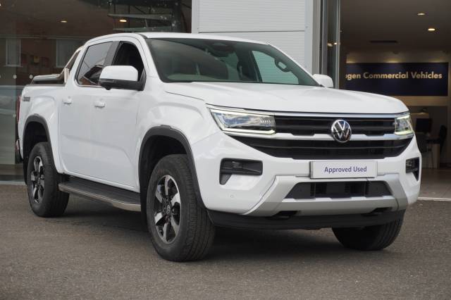 Volkswagen Amarok 2.0 D/Cab Pick Up TDI 205 4MOTION Style Pickup Diesel Clear White