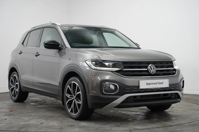 Volkswagen T-cross 1.0 TSI 110 DSG SEL Hatchback Petrol Limestone Grey