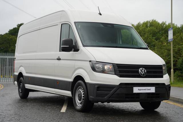 Volkswagen Crafter 2.0 CR35 TDI 140PS High Roof Van Commerce Plus LWB Panel Van Diesel Candy white