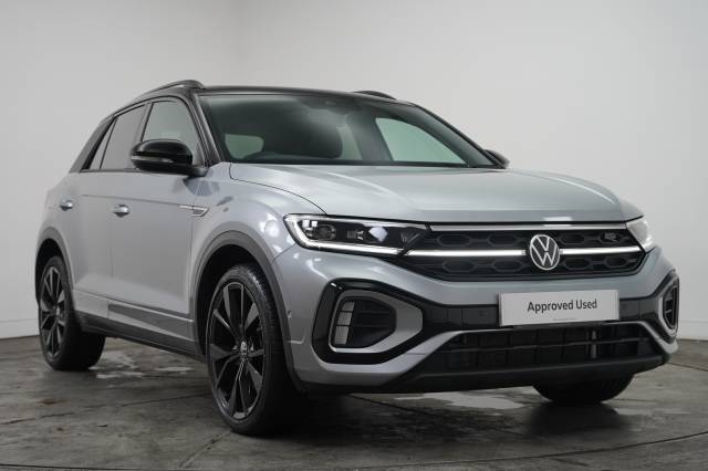 Volkswagen T-Roc 1.5 TSI DSG Black Edition Plus Hatchback Petrol Pyrite Silver                  Black