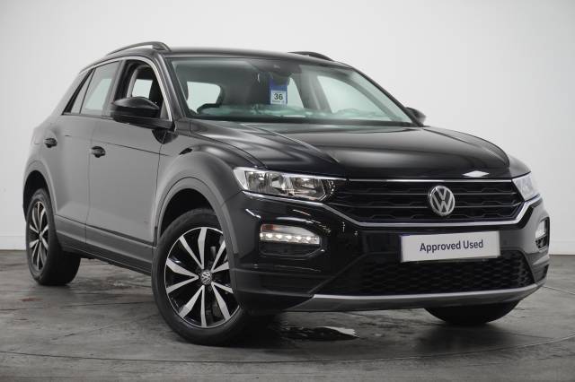 Volkswagen T-Roc 1.0 TSI SE Hatchback Petrol Deep Black