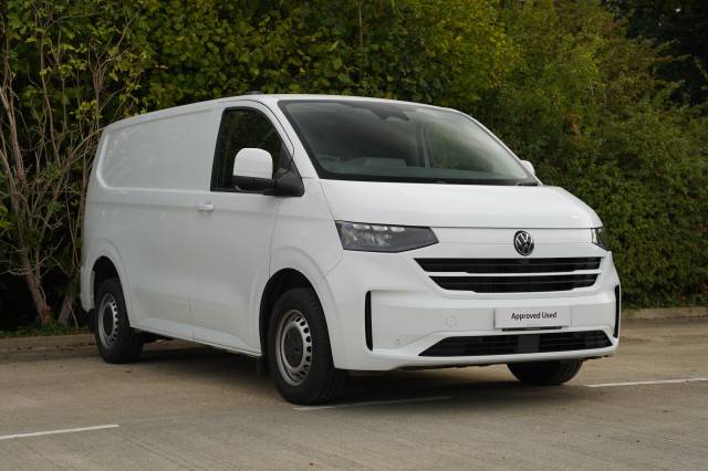 Volkswagen Transporter 2.0 T30 TDI 150 Van 5 Plus Commerce Plus SWB Panel Van Diesel Clear White