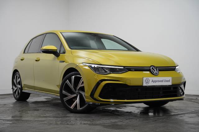 Volkswagen Golf 1.5 eTSI 150 DSG R-Line Hatchback Petrol Lime Yellow