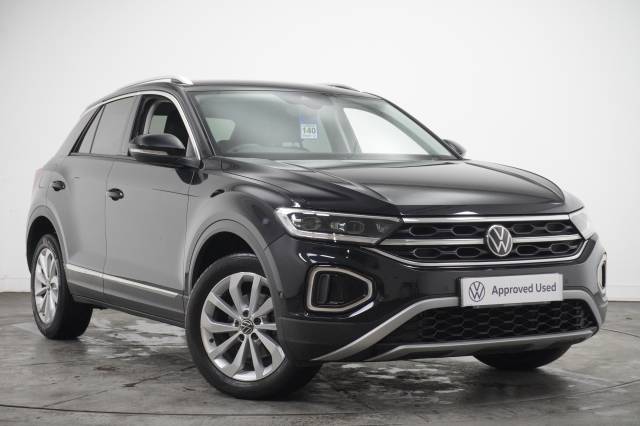 Volkswagen T-Roc 1.0 TSI Style Hatchback Petrol Deep Black