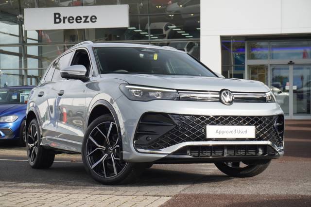 Volkswagen Tiguan 1.5 eTSI 150 DSG R-Line Estate Petrol Oyster Silver