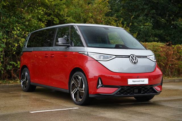 Volkswagen Id. Buzz 86kWh 4MOTION LWB GTX Pro LWB MPV Electric Mono Silver/Cherry Red