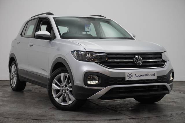 Volkswagen T-cross 1.0 TSI SE Hatchback Petrol Reflex Silver