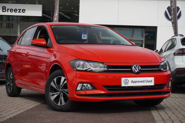 Volkswagen Polo 1.0 TSI 95 Match Hatchback Petrol Flash Red