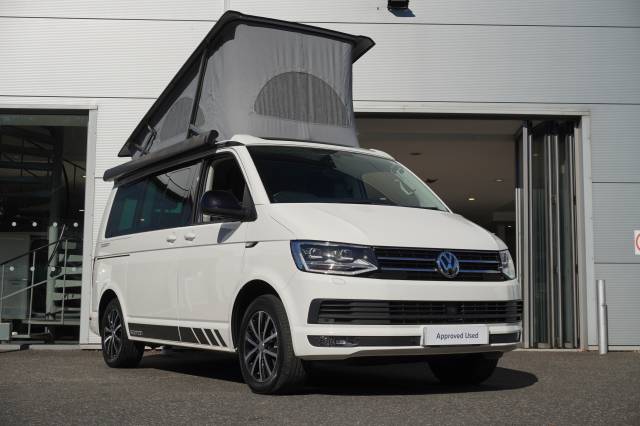 Volkswagen California 2.0 TDI BlueMotion Tech DSG 204 PS Ocean Edition SWB Camper Diesel Candy white