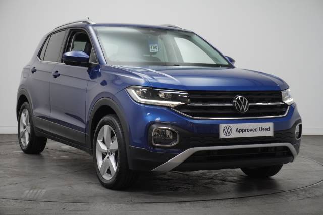 Volkswagen T-cross 1.0 TSI 110 DSG SEL Hatchback Petrol Reef Blue