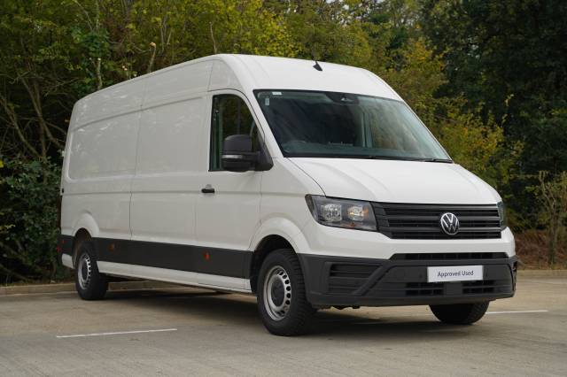 Volkswagen Crafter 2.0 CR35 TDI 140PS High Roof Van Commerce Plus LWB Panel Van Diesel Candy white