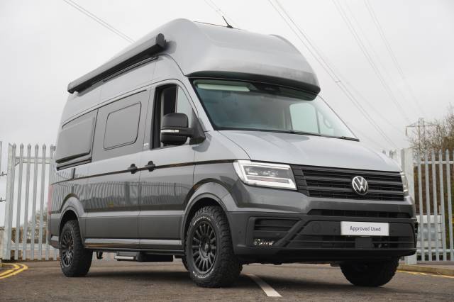 Volkswagen Grand California 2.0 TDI Tip 3.5T 163 PS 600 Motor Caravan Diesel Oyster Silver upper/ Indium Grey lower