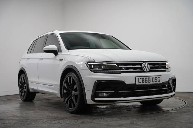 Volkswagen Tiguan 2.0 TDi 150 DSG R-Line Tech Estate Diesel Pure white