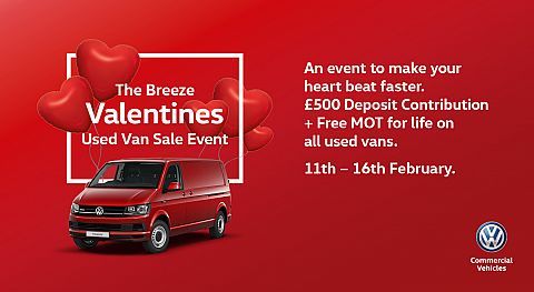 The Breeze Valentine's Used Van Sale Event