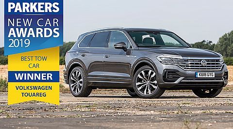 New Touareg named Parkers’ Best Tow Car 2019