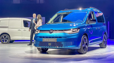 2020 Volkswagen Caddy world premiere in Dusseldorf