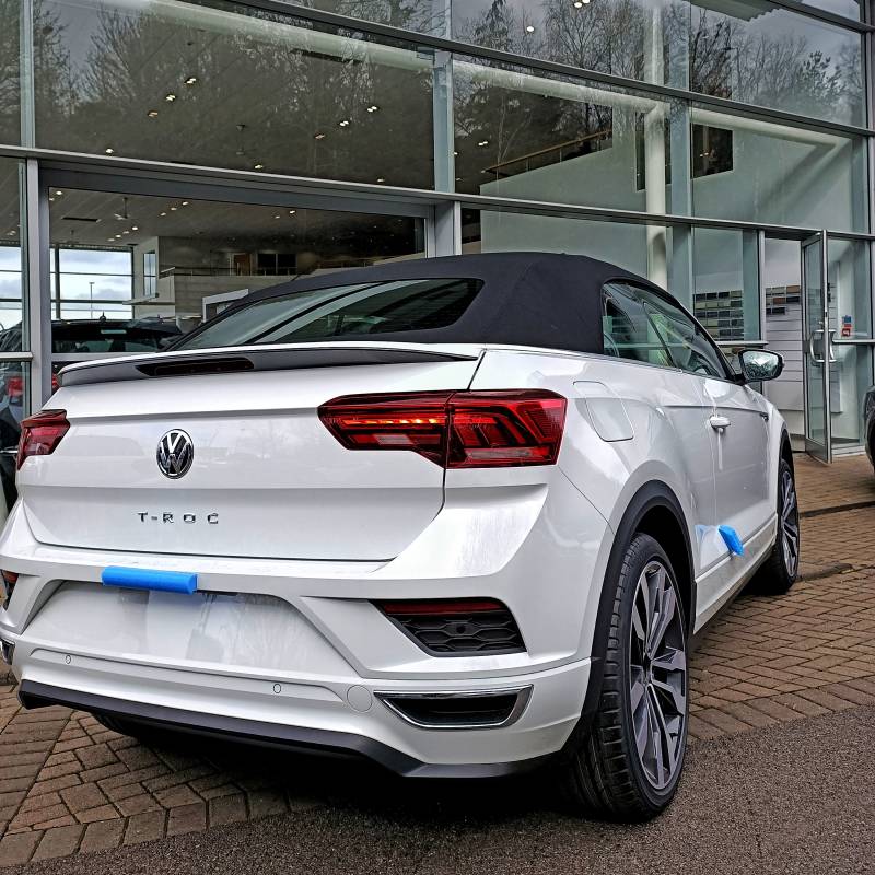 VW T-Roc Cabriolet rear