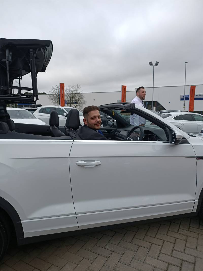 VW T-Roc Cabriolet side view