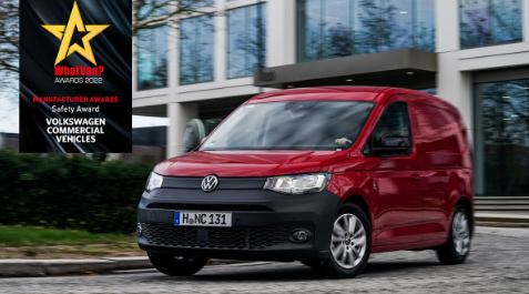 Volkswagen Commercial Vehicles win Safety Award at the What Van? Awards 2022