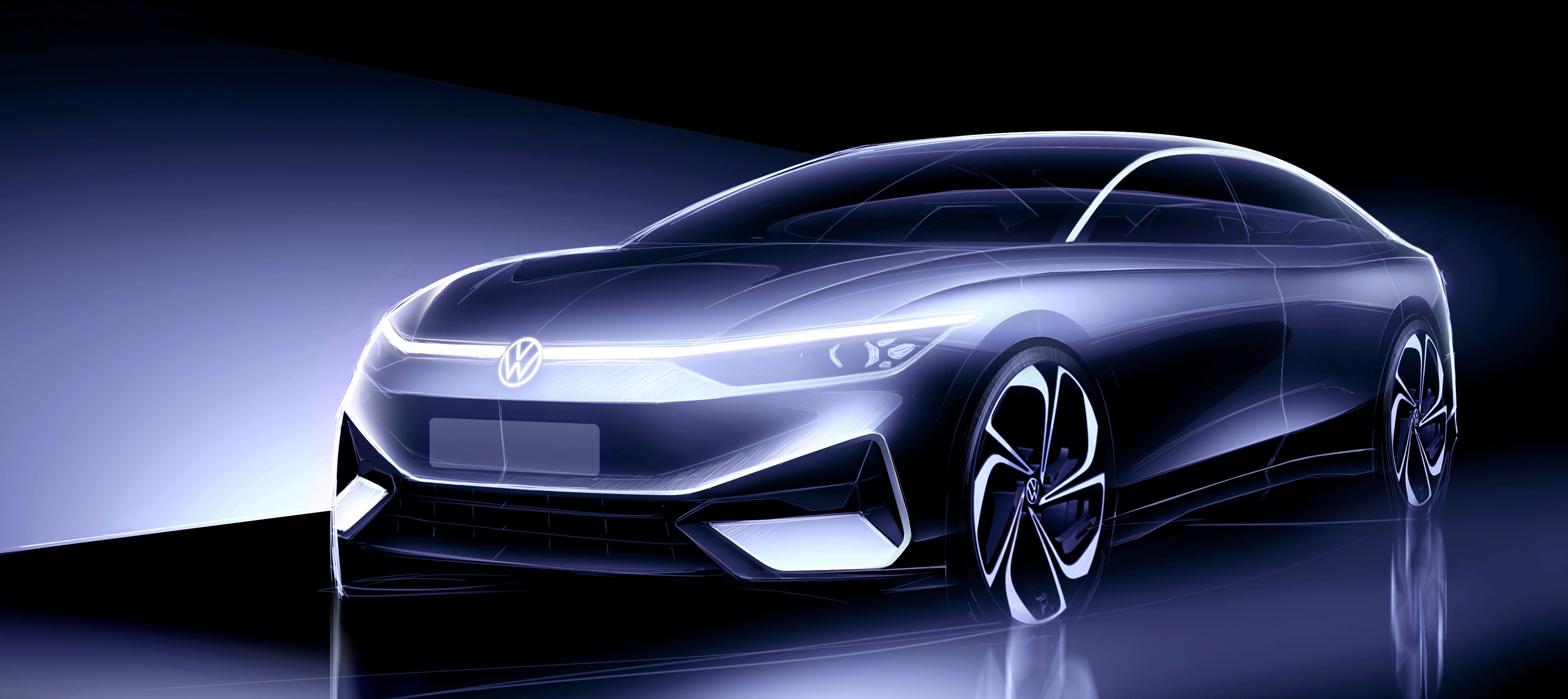 VW ID.Aero design sketches released