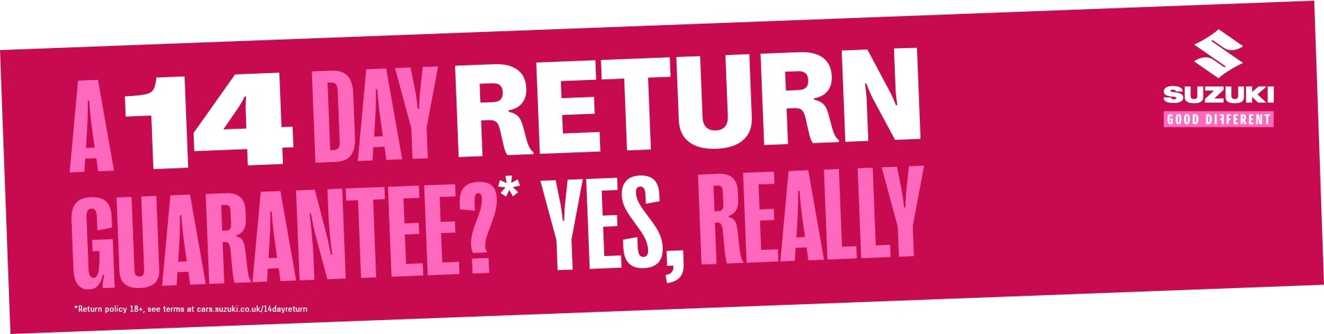 14 day return guarantee