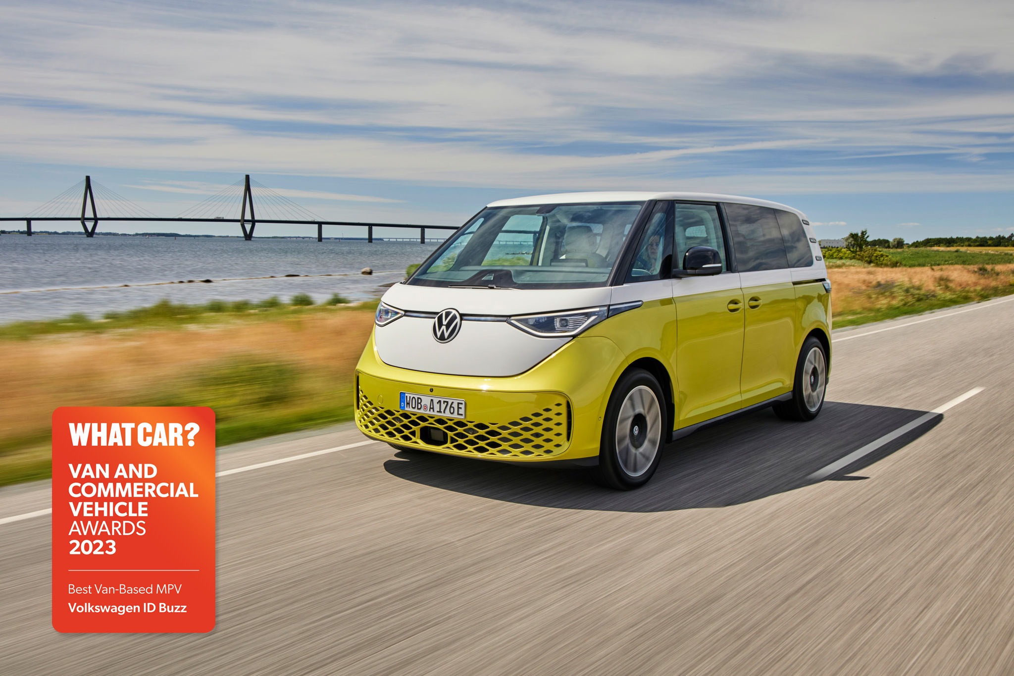 The ID.Buzz named Best Van-Based MPV at What Car? Awards