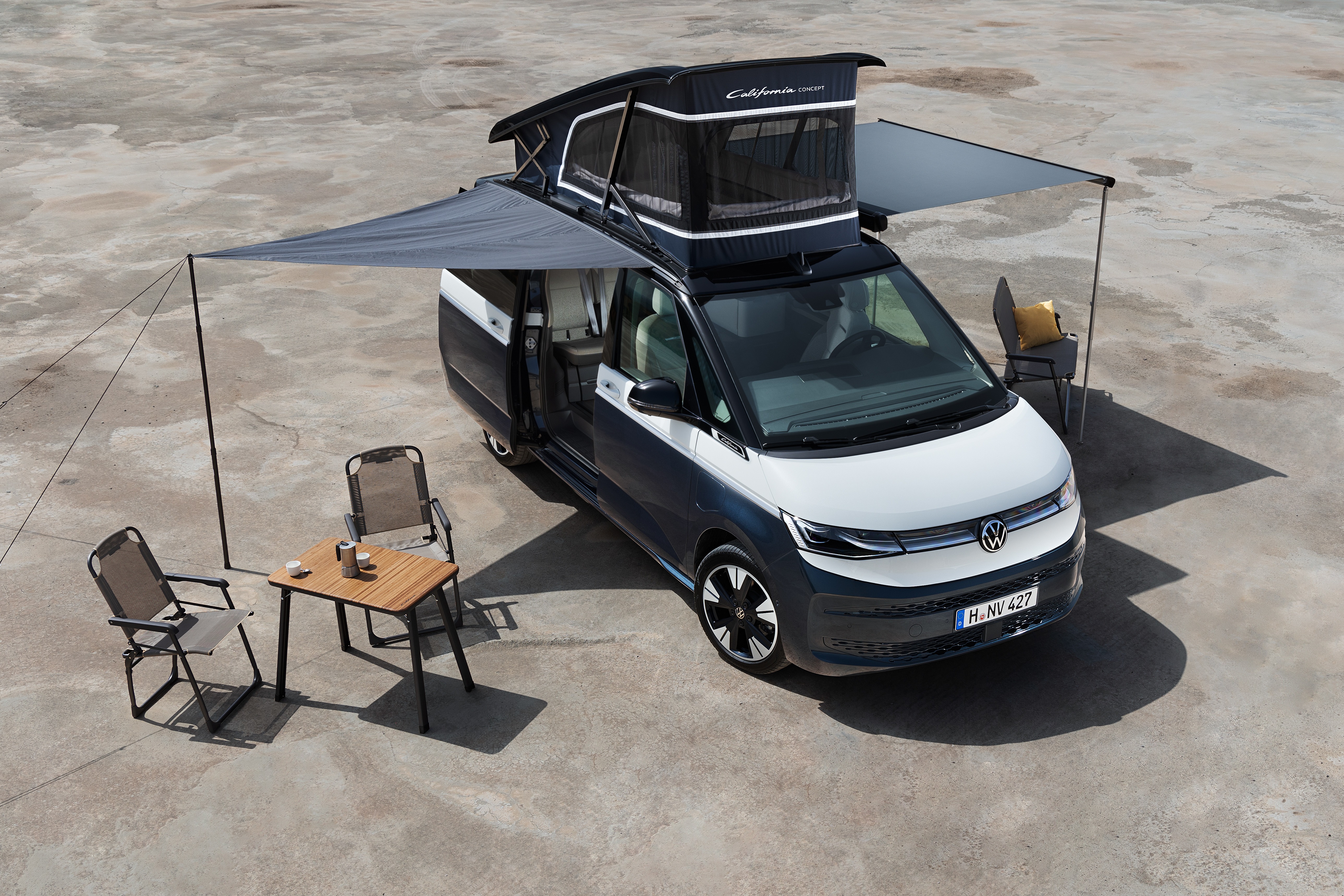 The world premiere of the new VW California concept