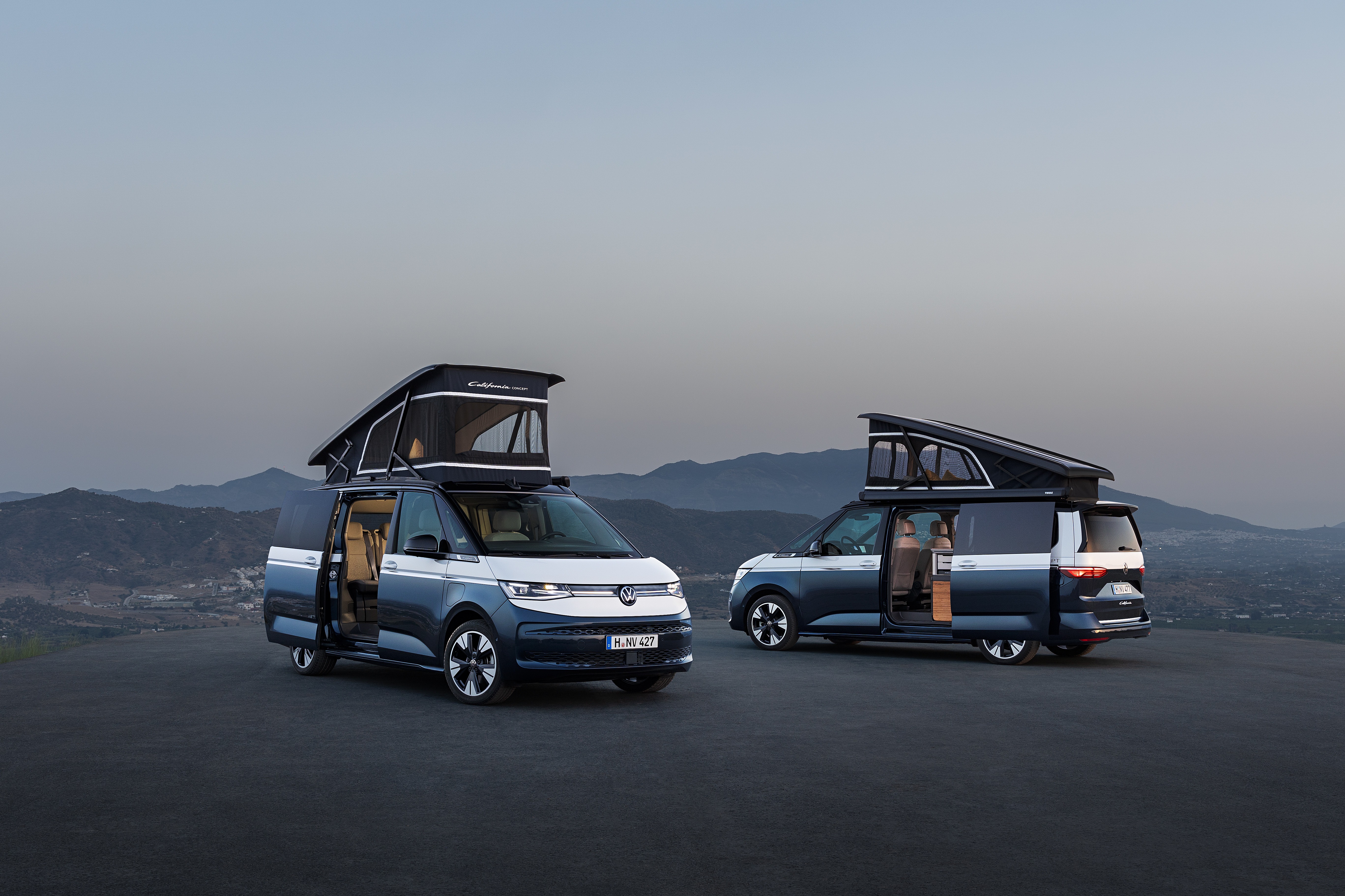 The world premiere of the new VW California concept