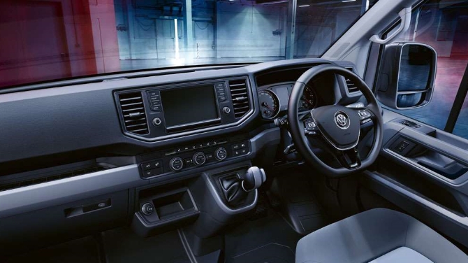 Volkswagen Crafter Luton Van - Interior