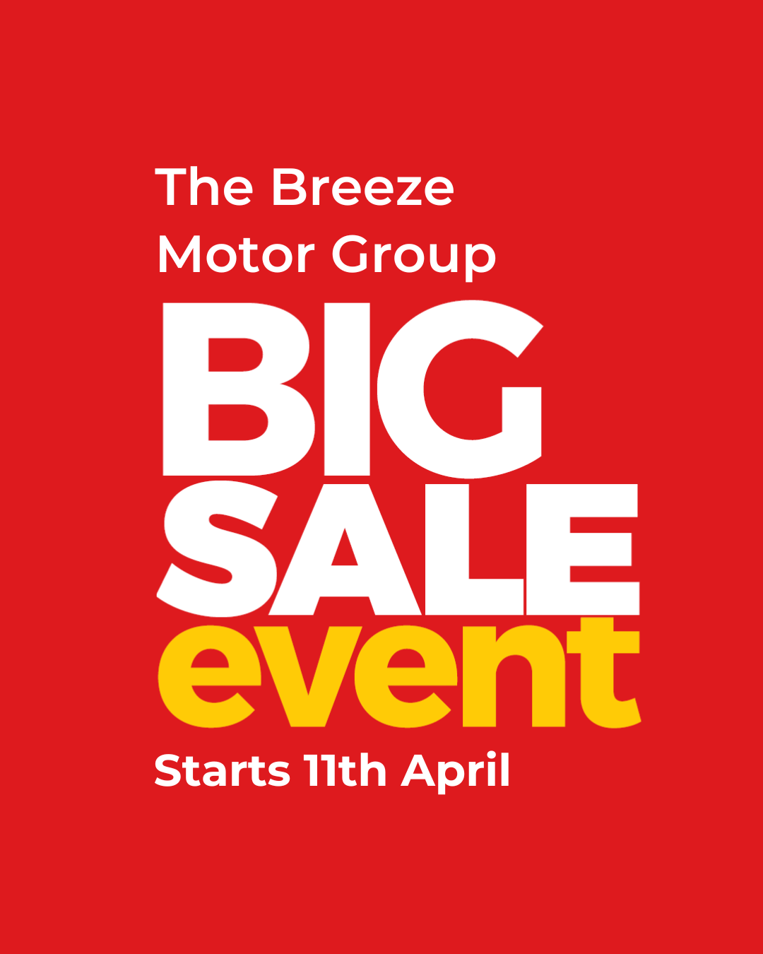 The Big Sale Event