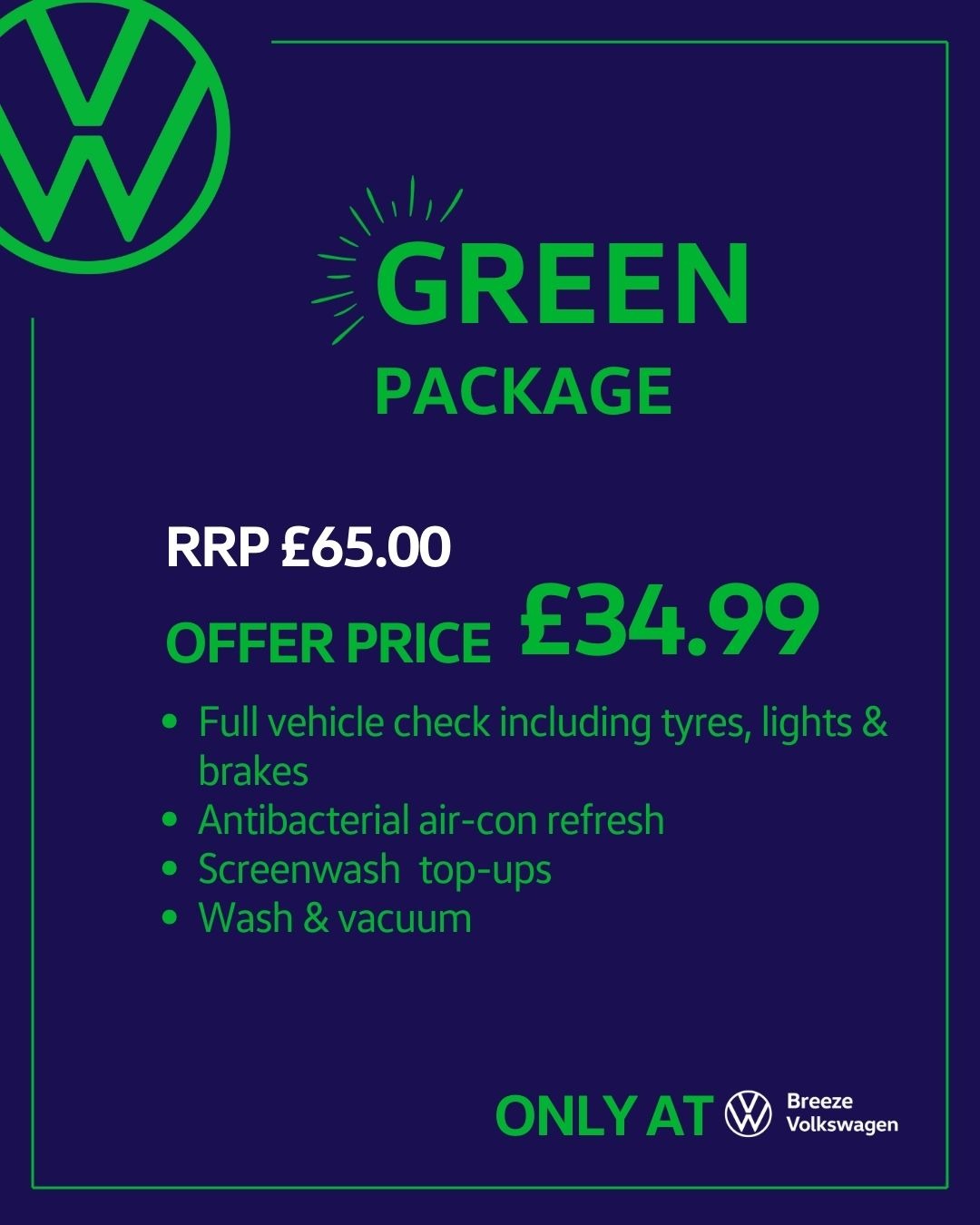 Is your Volkswagen summer ready?