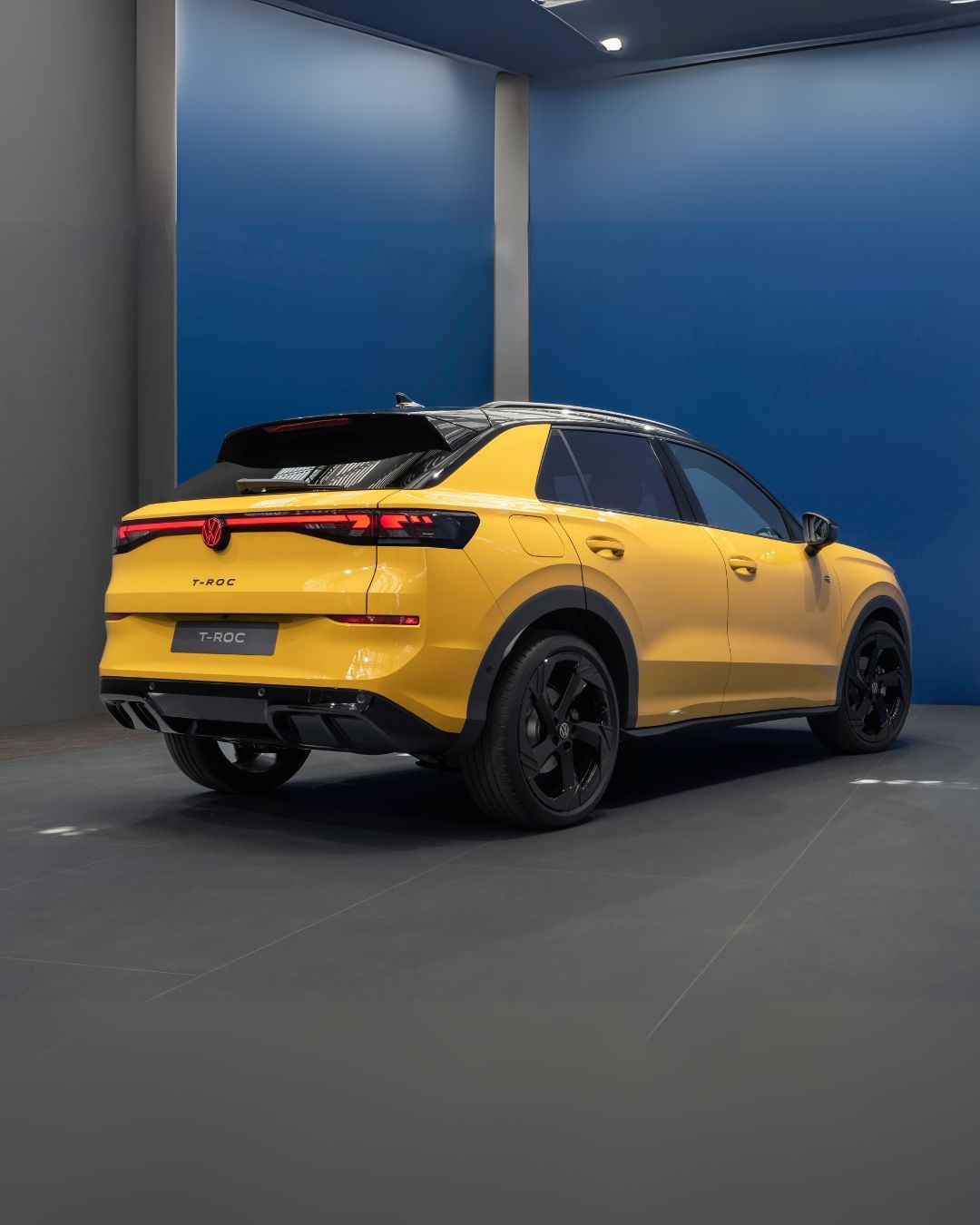 World premiere of the Volkswagen T-Roc...