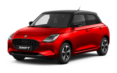 New Suzuki Swift - Burning Red and Super Black