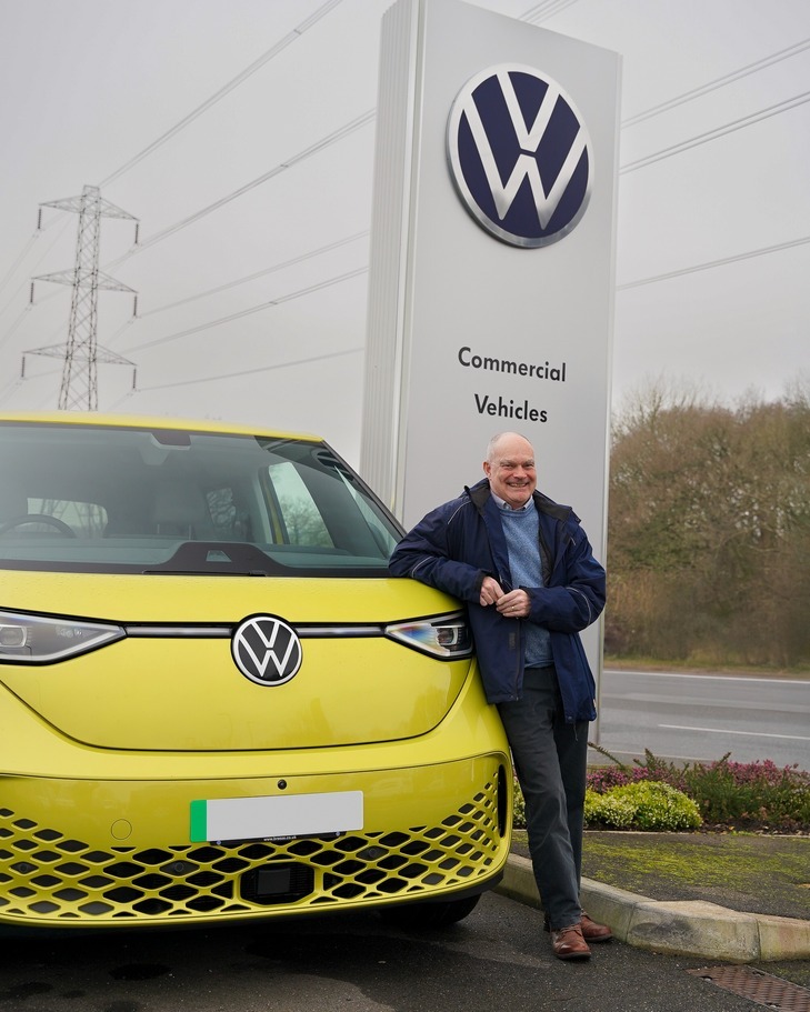 Business Development Manager earns Volkswagen seal of approval.