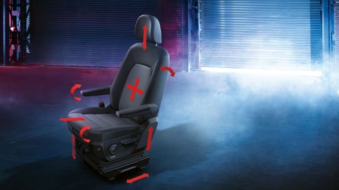 Volkswagen Crafter Dropside - Interior