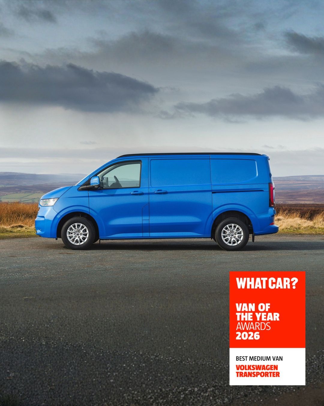 New Transporter wins double at What Car? Van and Commercial Vehicle Awards 2026