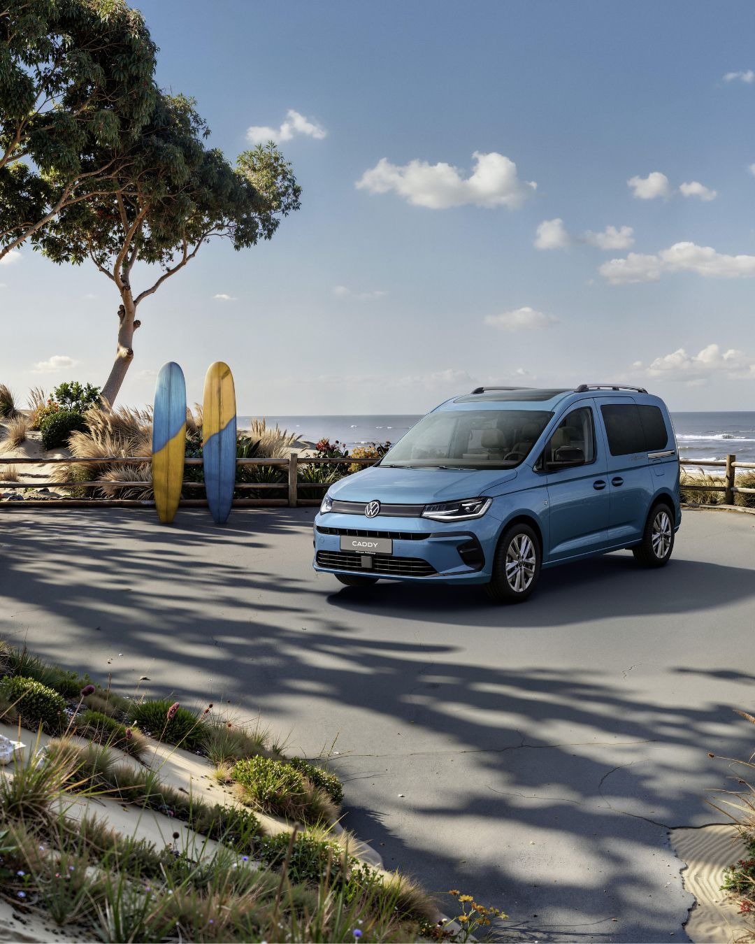 New Caddy: update for urban delivery van and family leisure car