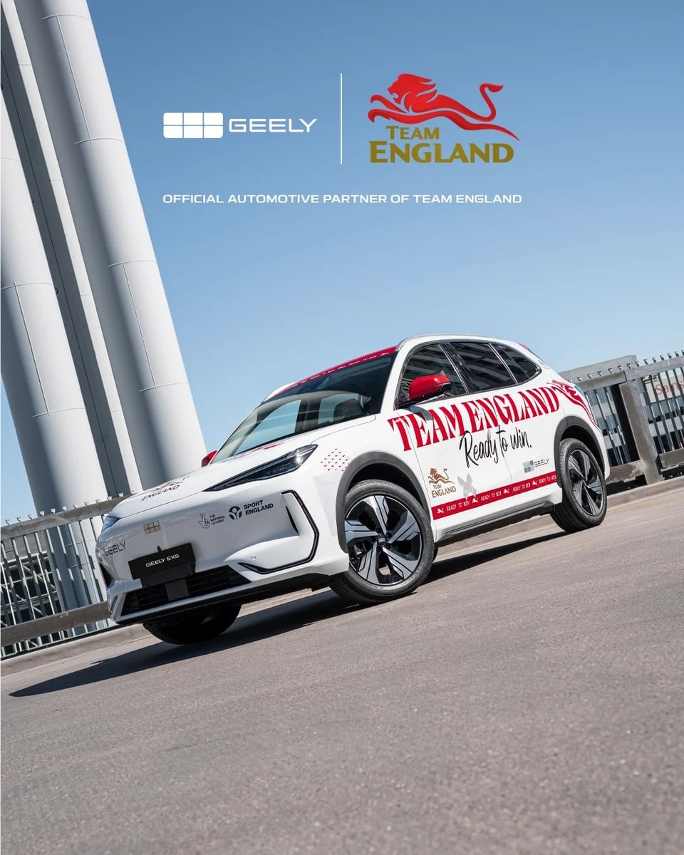 Official Automotive Partner to Team England