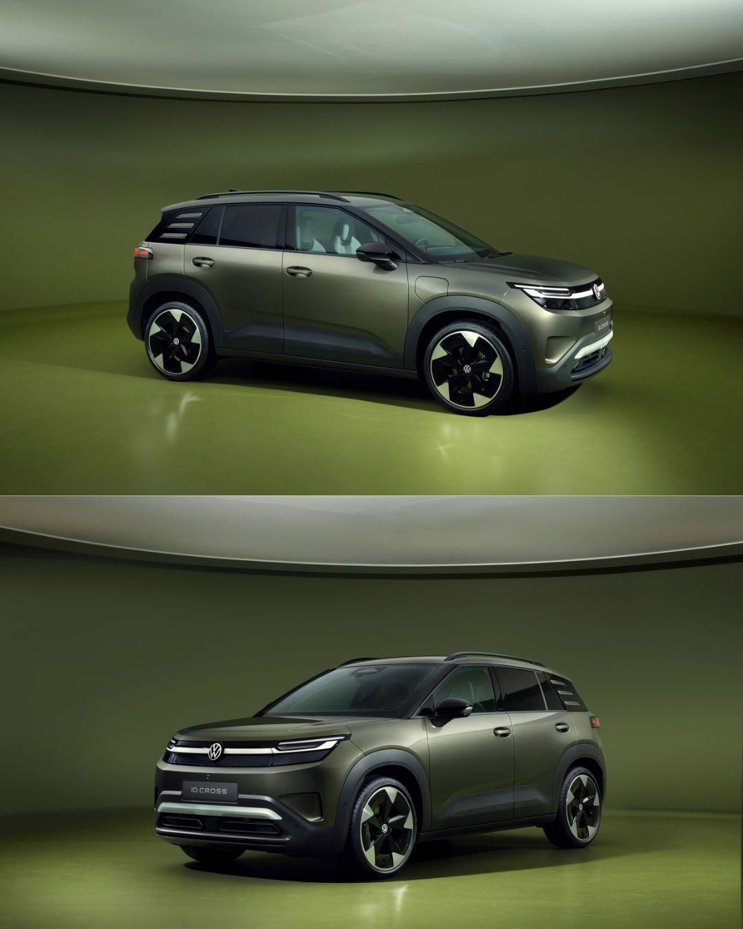 World premiere of the all-new electric ID. Cross: premium class in compact format
