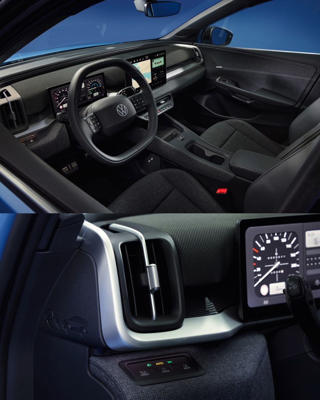 World premiere of the all-new electric ID. Cross: premium class in compact format