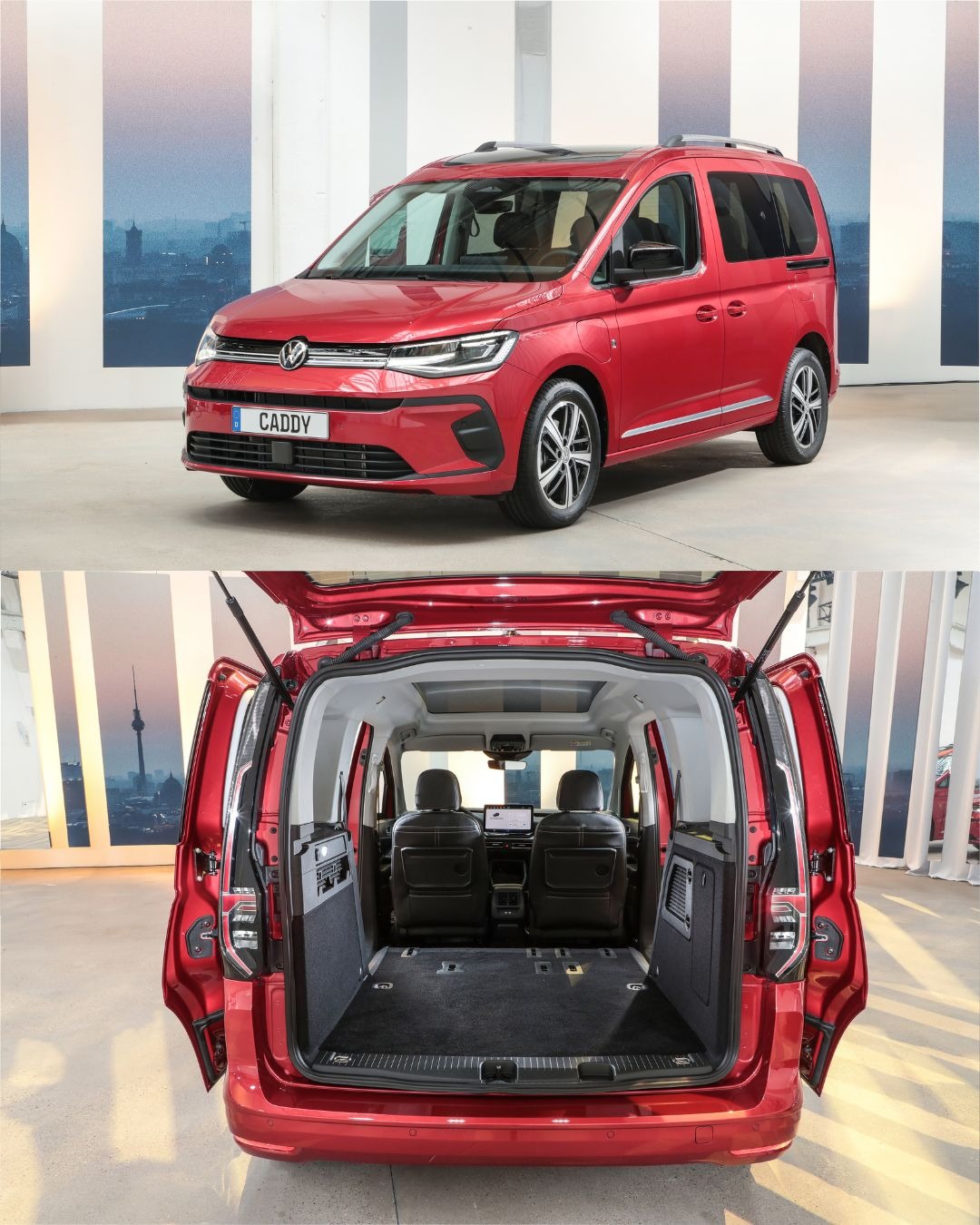 Order books opened for new and improved Volkswagen Caddy Cargo and Caddy People