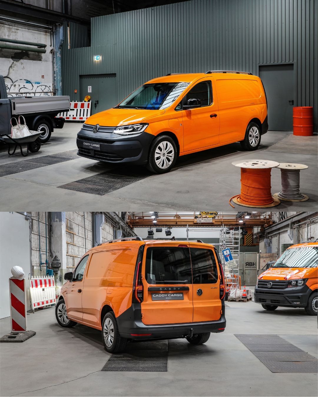 Order books opened for new and improved Volkswagen Caddy Cargo and Caddy People